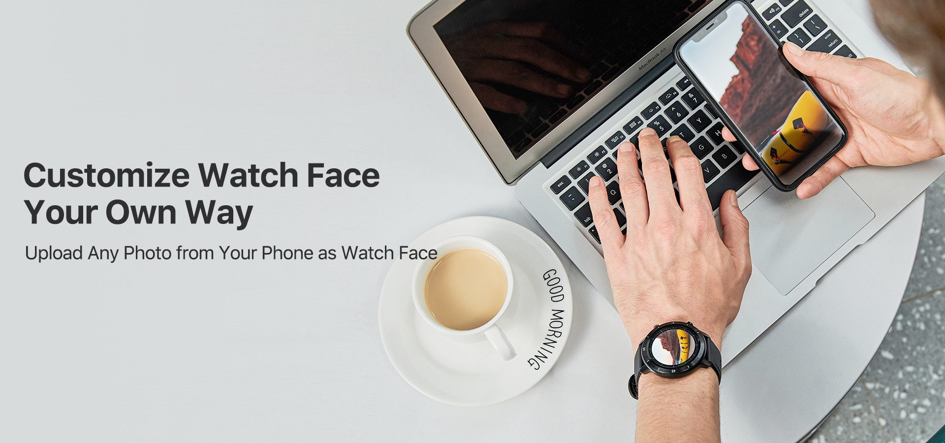 TicWatch GTX Fitness Smartwatch for Android &IPhone Long Battery Life IP68 Waterproof Heart Rate Monitoring Sleep Tracking TicWatch GTX Fitness Smartwatch for Android &IPhone Long Battery Life IP68 Waterproof Heart Rate Monitoring Sleep Tracking