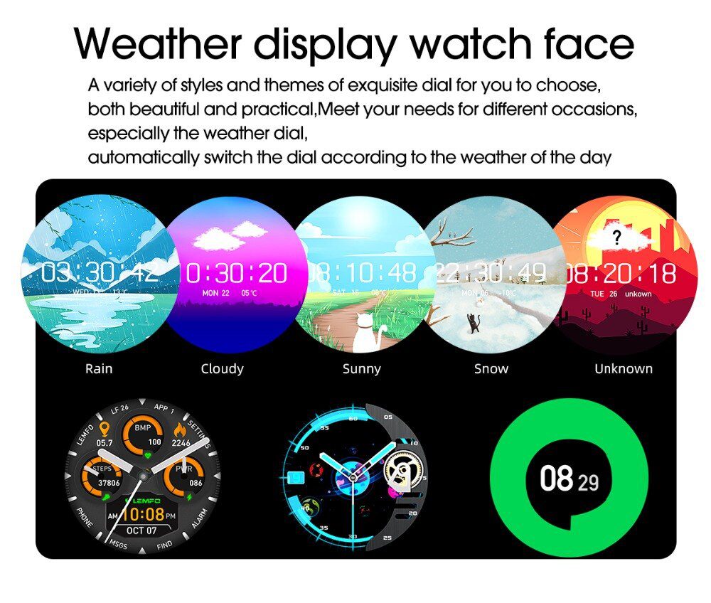 LEMFO SmartWatch Men 360*360 FUll Touch Heart Rate Monitor Sleep Test Blood Pressure PPG LF26 Smartwatch Fashion for Men LEMFO SmartWatch Men 360*360 FUll Touch Heart Rate Monitor Sleep Test Blood Pressure PPG LF26 Smartwatch Fashion for Men