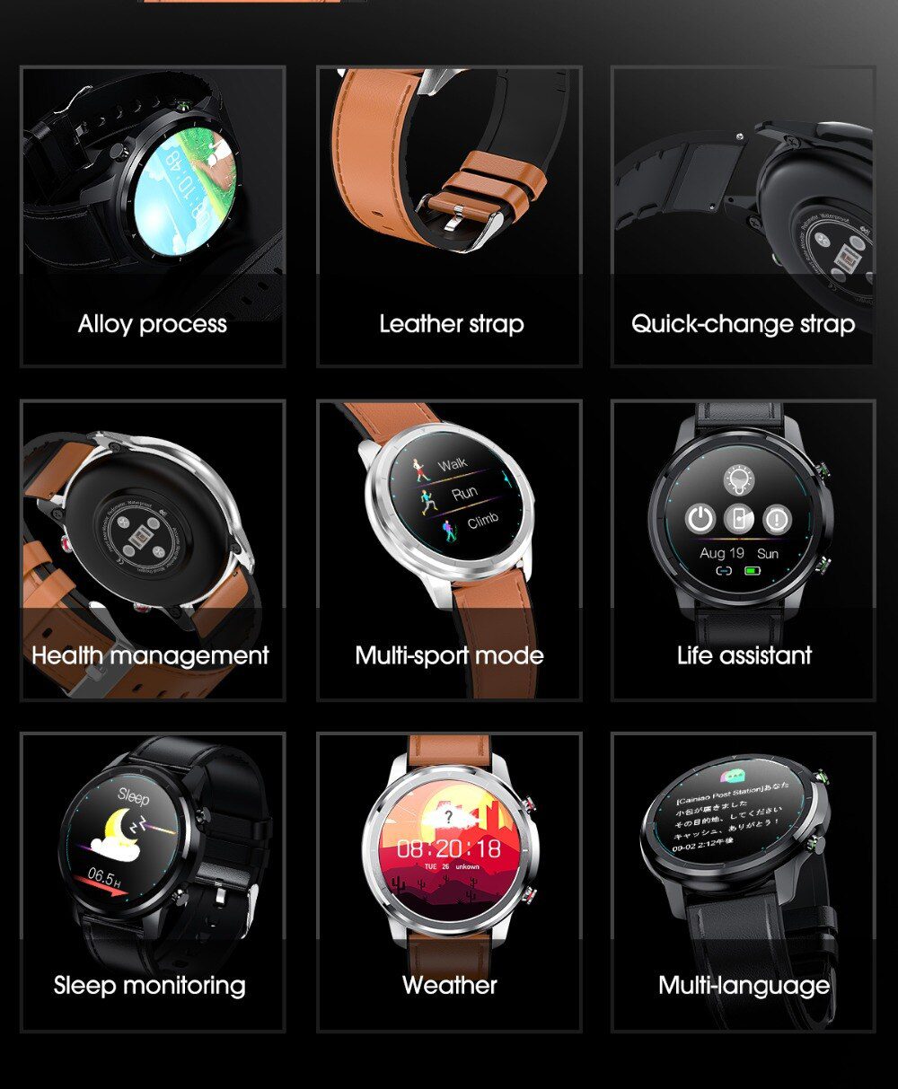LEMFO SmartWatch Men 360*360 FUll Touch Heart Rate Monitor Sleep Test Blood Pressure PPG LF26 Smartwatch Fashion for Men LEMFO SmartWatch Men 360*360 FUll Touch Heart Rate Monitor Sleep Test Blood Pressure PPG LF26 Smartwatch Fashion for Men