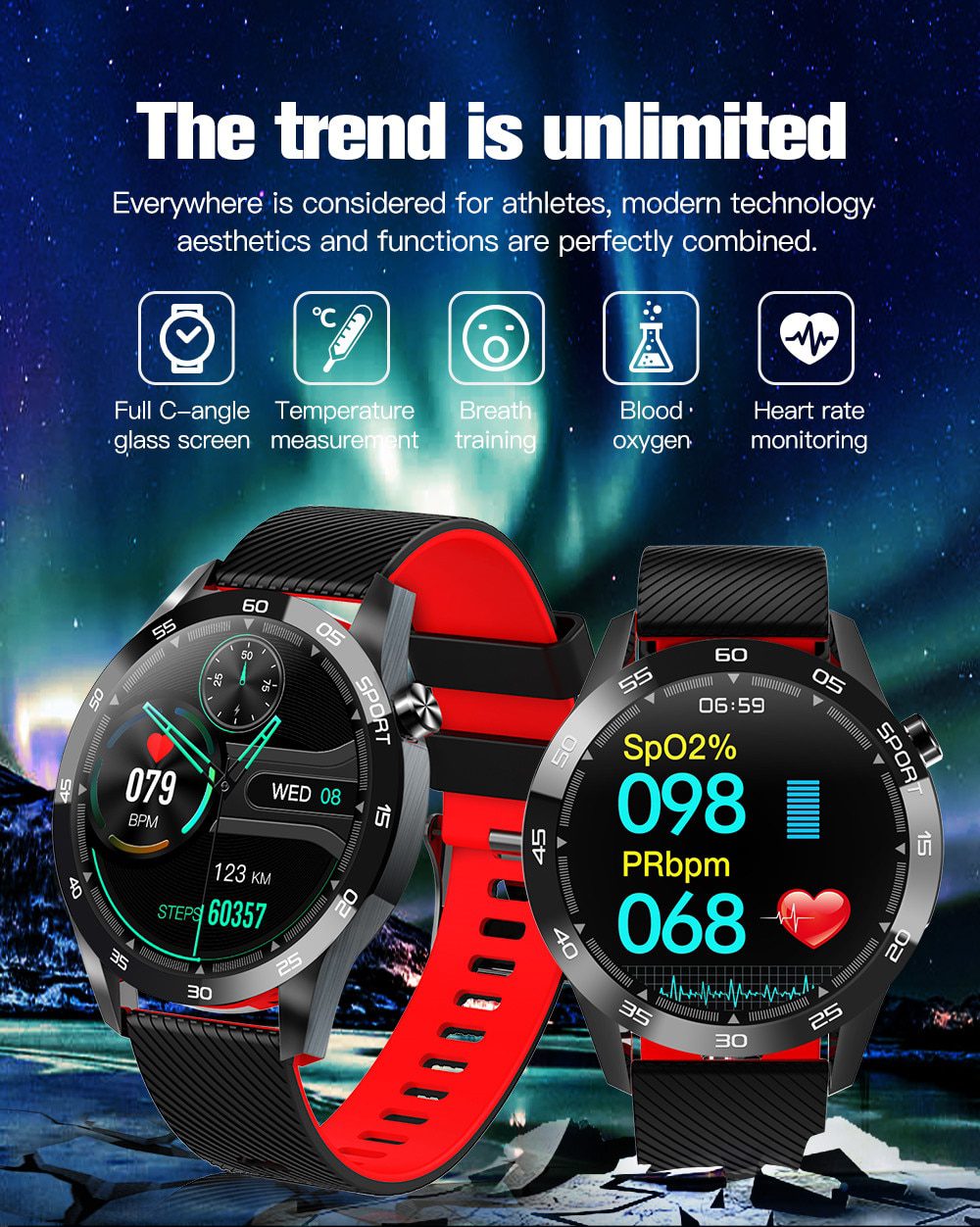 Body Temperature Smart Watch Men IP67 Waterproof Full Touch Screen Smartwatch Women Heart Rate Fitness Tracker For Android IOS Body Temperature Smart Watch Men IP67 Waterproof Full Touch Screen Smartwatch Women Heart Rate Fitness Tracker For Android IOS
