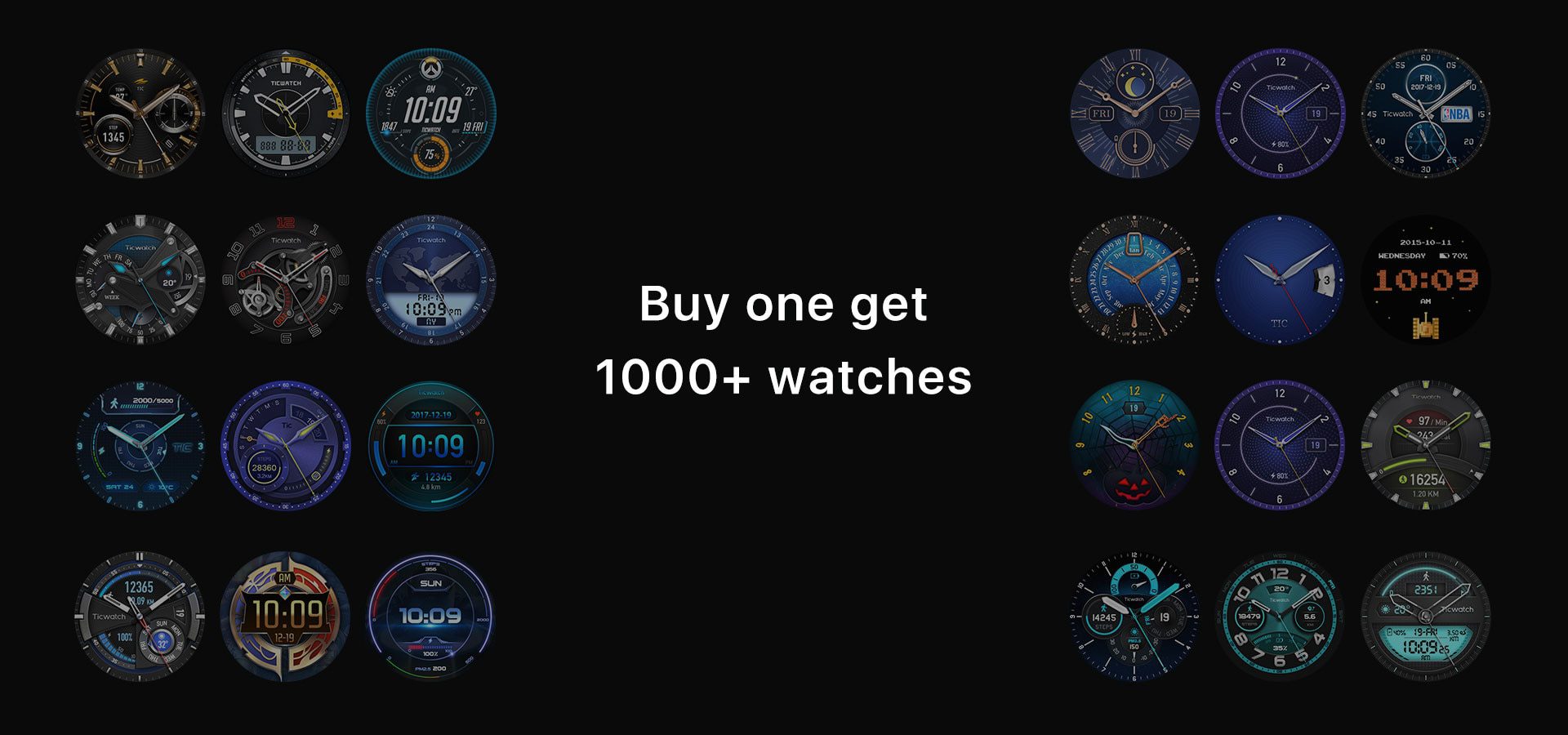 TicWatch Pro Smart Watch Men's Watch Wear OS by Google for iOS& Android NFC Payment Built in GPS Waterproof Bluetooth Smartwatch TicWatch Pro Smart Watch Men's Watch Wear OS by Google for iOS& Android NFC Payment Built in GPS Waterproof Bluetooth Smartwatch