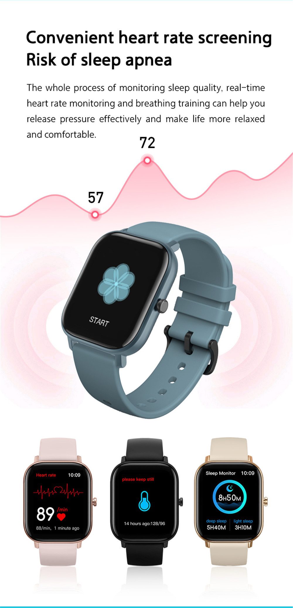 Sport Watch Smart Watch Men Women Blood Pressure Waterproof Smartwatch Bluetooth Call Heart Rate Monitor Clock For Android IOS Sport Watch Smart Watch Men Women Blood Pressure Waterproof Smartwatch Bluetooth Call Heart Rate Monitor Clock For Android IOS