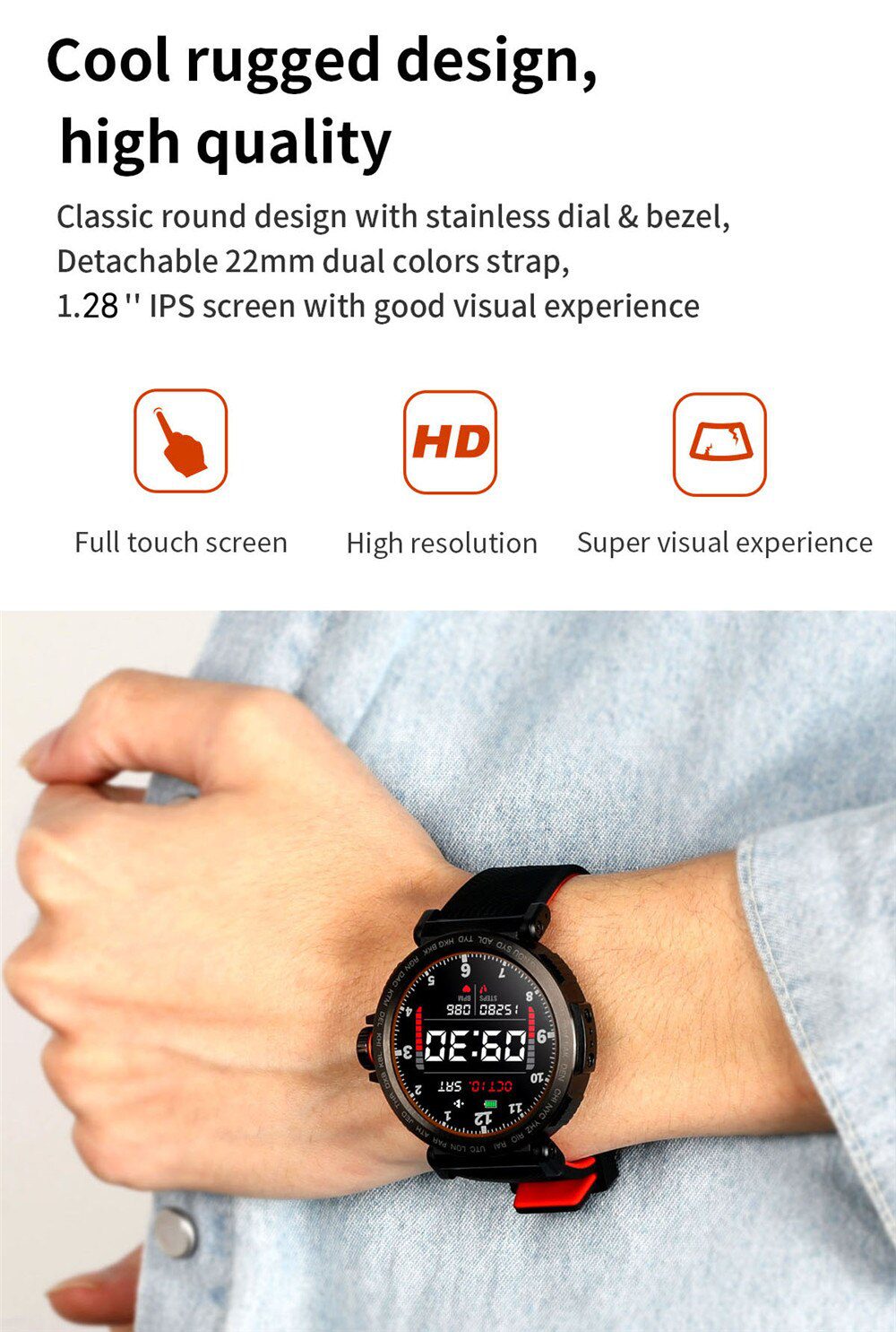 Sport Smart Watch Men Full Touch Round Screen Sleep Monitor Smartwatch Women Blood Pressure Heart Rate Fitness Tracker Watches Sport Smart Watch Men Full Touch Round Screen Sleep Monitor Smartwatch Women Blood Pressure Heart Rate Fitness Tracker Watches