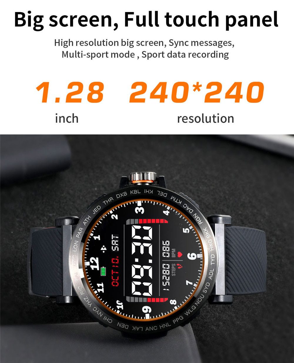 Sport Smart Watch Men Full Touch Round Screen Sleep Monitor Smartwatch Women Blood Pressure Heart Rate Fitness Tracker Watches Sport Smart Watch Men Full Touch Round Screen Sleep Monitor Smartwatch Women Blood Pressure Heart Rate Fitness Tracker Watches