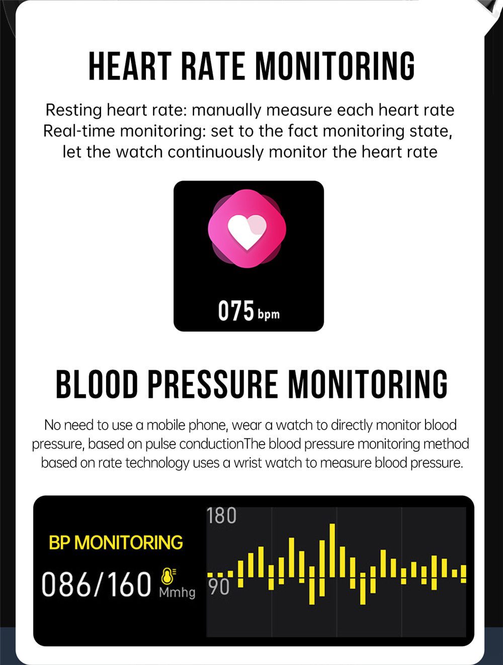 Smart Watch Men 1.65 Inch Full Touch Screen Bluetooth Call Smartwatch Women Blood Pressure Heart Rate Monitor Clock Android IOS Smart Watch Men 1.65 Inch Full Touch Screen Bluetooth Call Smartwatch Women Blood Pressure Heart Rate Monitor Clock Android IOS