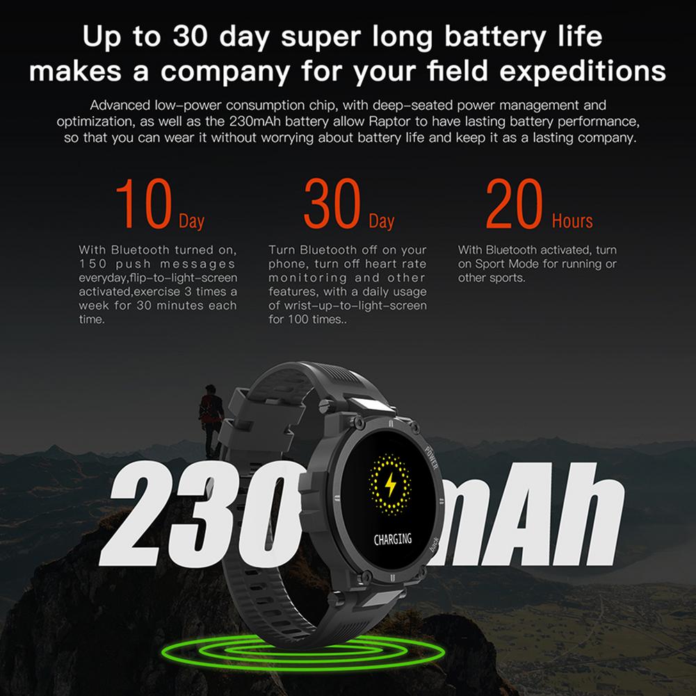 KOSPET Raptor Smart Watch IP68 Waterproof Smartwatch Men Women Heart Rate Monitor Multi UI Dials Smart Clock For Android IOS KOSPET Raptor Smart Watch IP68 Waterproof Smartwatch Men Women Heart Rate Monitor Multi UI Dials Smart Clock For Android IOS