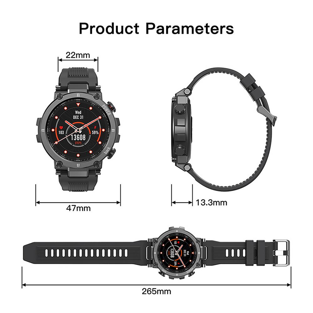 KOSPET Raptor Smart Watch IP68 Waterproof Smartwatch Men Women Heart Rate Monitor Multi UI Dials Smart Clock For Android IOS KOSPET Raptor Smart Watch IP68 Waterproof Smartwatch Men Women Heart Rate Monitor Multi UI Dials Smart Clock For Android IOS