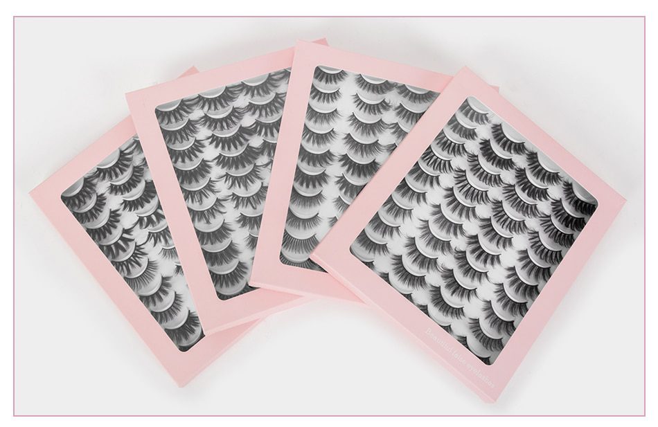 5/8/20 Pairs 3D Mink Lashes Natural False Eyelashes Dramatic Volume Fake Lashes Makeup Eyelash Extension Silk Handmade Eyelashes 5/8/20 Pairs 3D Mink Lashes Natural False Eyelashes Dramatic Volume Fake Lashes Makeup Eyelash Extension Silk Handmade Eyelashes