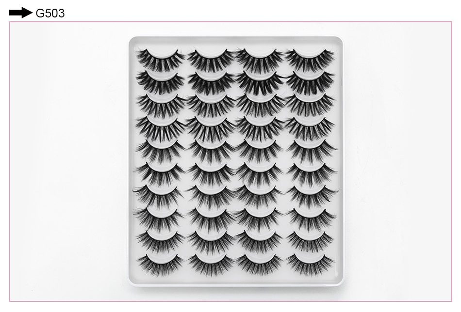 5/8/20 Pairs 3D Mink Lashes Natural False Eyelashes Dramatic Volume Fake Lashes Makeup Eyelash Extension Silk Handmade Eyelashes 5/8/20 Pairs 3D Mink Lashes Natural False Eyelashes Dramatic Volume Fake Lashes Makeup Eyelash Extension Silk Handmade Eyelashes
