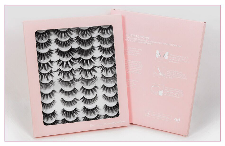 5/8/20 Pairs 3D Mink Lashes Natural False Eyelashes Dramatic Volume Fake Lashes Makeup Eyelash Extension Silk Handmade Eyelashes 5/8/20 Pairs 3D Mink Lashes Natural False Eyelashes Dramatic Volume Fake Lashes Makeup Eyelash Extension Silk Handmade Eyelashes
