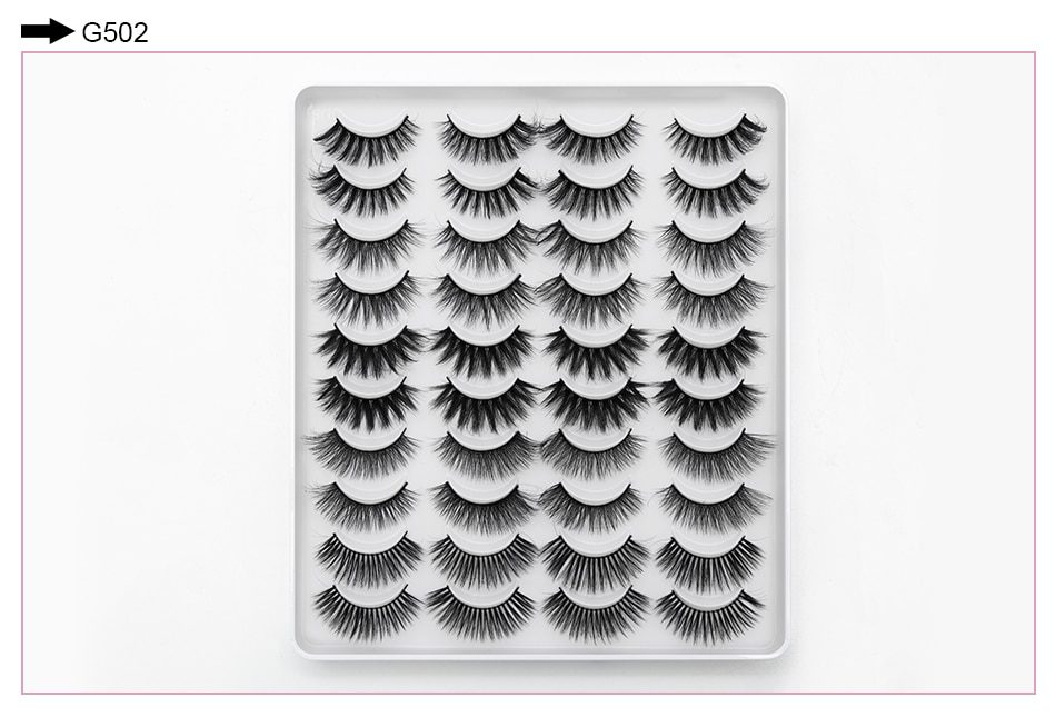5/8/20 Pairs 3D Mink Lashes Natural False Eyelashes Dramatic Volume Fake Lashes Makeup Eyelash Extension Silk Handmade Eyelashes 5/8/20 Pairs 3D Mink Lashes Natural False Eyelashes Dramatic Volume Fake Lashes Makeup Eyelash Extension Silk Handmade Eyelashes