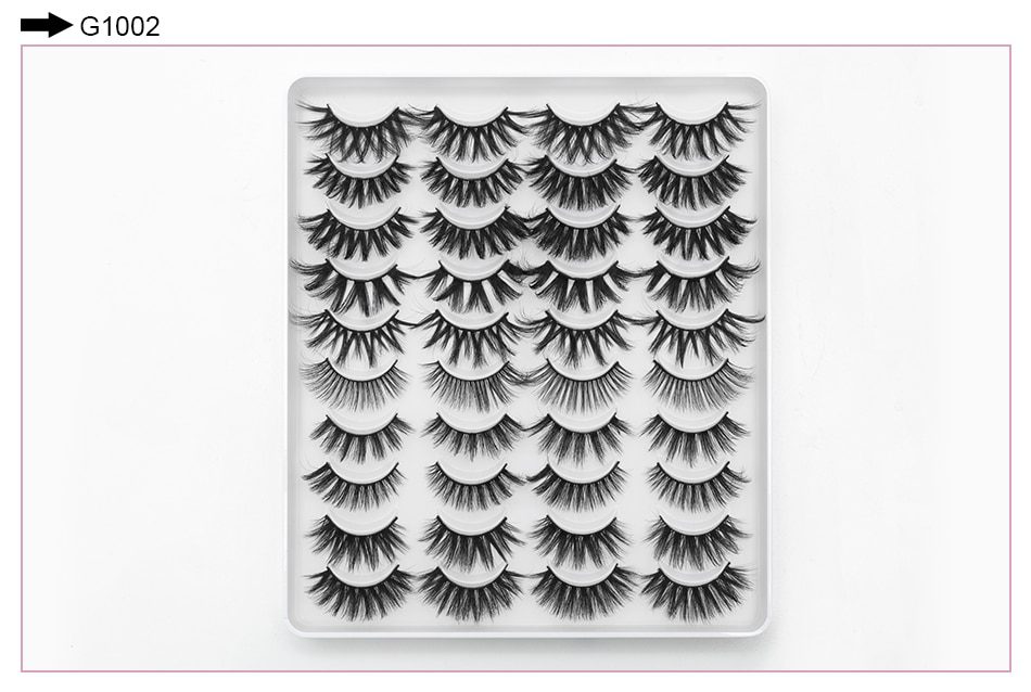 5/8/20 Pairs 3D Mink Lashes Natural False Eyelashes Dramatic Volume Fake Lashes Makeup Eyelash Extension Silk Handmade Eyelashes 5/8/20 Pairs 3D Mink Lashes Natural False Eyelashes Dramatic Volume Fake Lashes Makeup Eyelash Extension Silk Handmade Eyelashes
