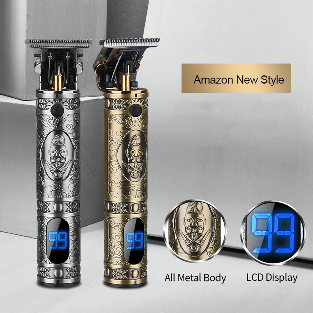 Professional Hair Clippers Barber Haircut Sculpture Cutter Rechargeable Razor Trimmer Adjustable Cordless Edge for Men Professional Hair Clippers Barber Haircut Sculpture Cutter Rechargeable Razor Trimmer Adjustable Cordless Edge for Men