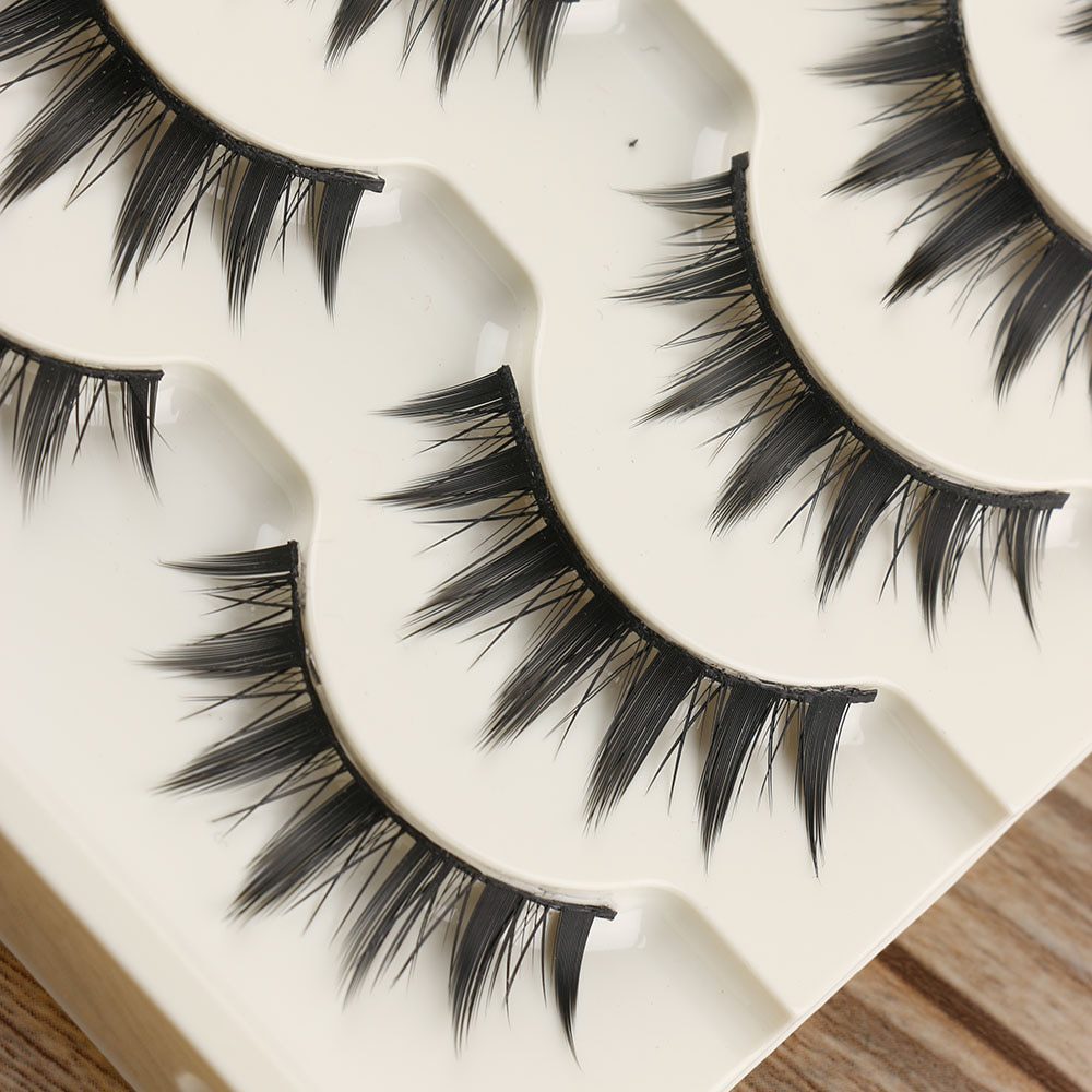 5 Pairs Women Japanese Serious Makeup False Eyelashes Long Thick Natural Beauty Eye Lash Extension DIY Cosmetic Fake Eyelashes 5 Pairs Women Japanese Serious Makeup False Eyelashes Long Thick Natural Beauty Eye Lash Extension DIY Cosmetic Fake Eyelashes