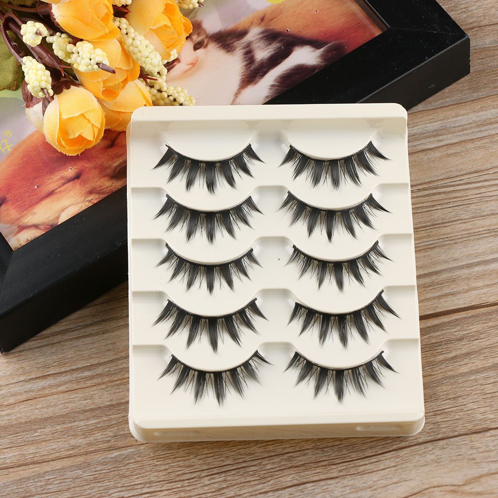 5 Pairs Women Japanese Serious Makeup False Eyelashes Long Thick Natural Beauty Eye Lash Extension DIY Cosmetic Fake Eyelashes 5 Pairs Women Japanese Serious Makeup False Eyelashes Long Thick Natural Beauty Eye Lash Extension DIY Cosmetic Fake Eyelashes