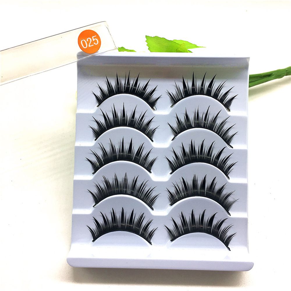 5 Pairs Women Japanese Serious Makeup False Eyelashes Long Thick Natural Beauty Eye Lash Extension DIY Cosmetic Fake Eyelashes 5 Pairs Women Japanese Serious Makeup False Eyelashes Long Thick Natural Beauty Eye Lash Extension DIY Cosmetic Fake Eyelashes