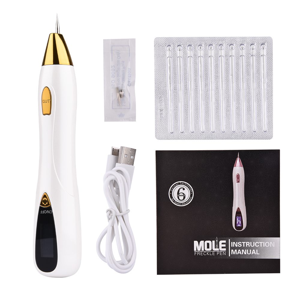 Skin Care Laser Mole Tattoo Freckle Removal Pen LCD Sweep Spot Mole Removing Wart Corns Dark Spot Remover Salon Beauty Machine Skin Care Laser Mole Tattoo Freckle Removal Pen LCD Sweep Spot Mole Removing Wart Corns Dark Spot Remover Salon Beauty Machine