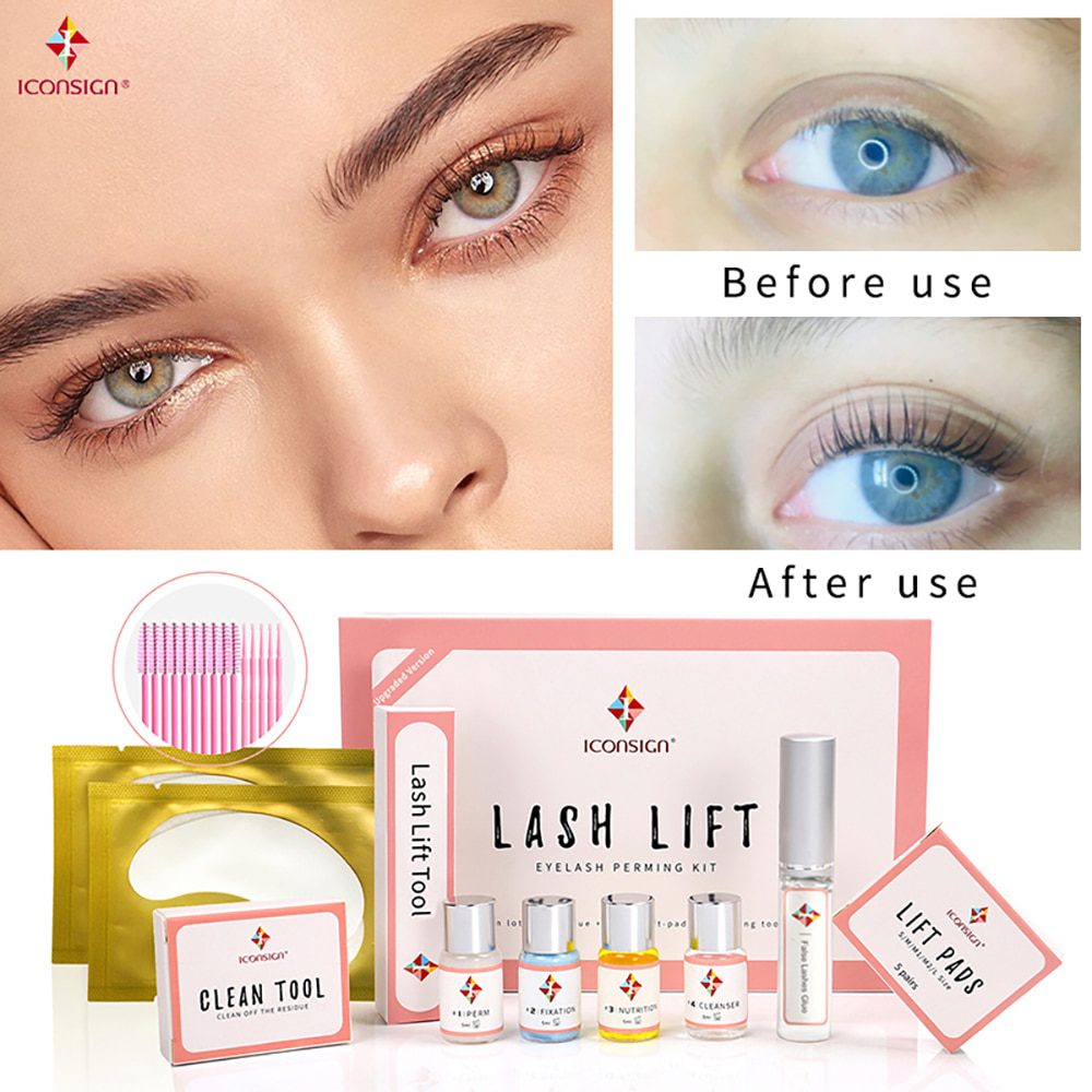 New arrival Upgrade Version Iconsign lash lift kit eyelash lifting set full professional eyelash lift make up for eyelash growth New arrival Upgrade Version Iconsign lash lift kit eyelash lifting set full professional eyelash lift make up for eyelash growth