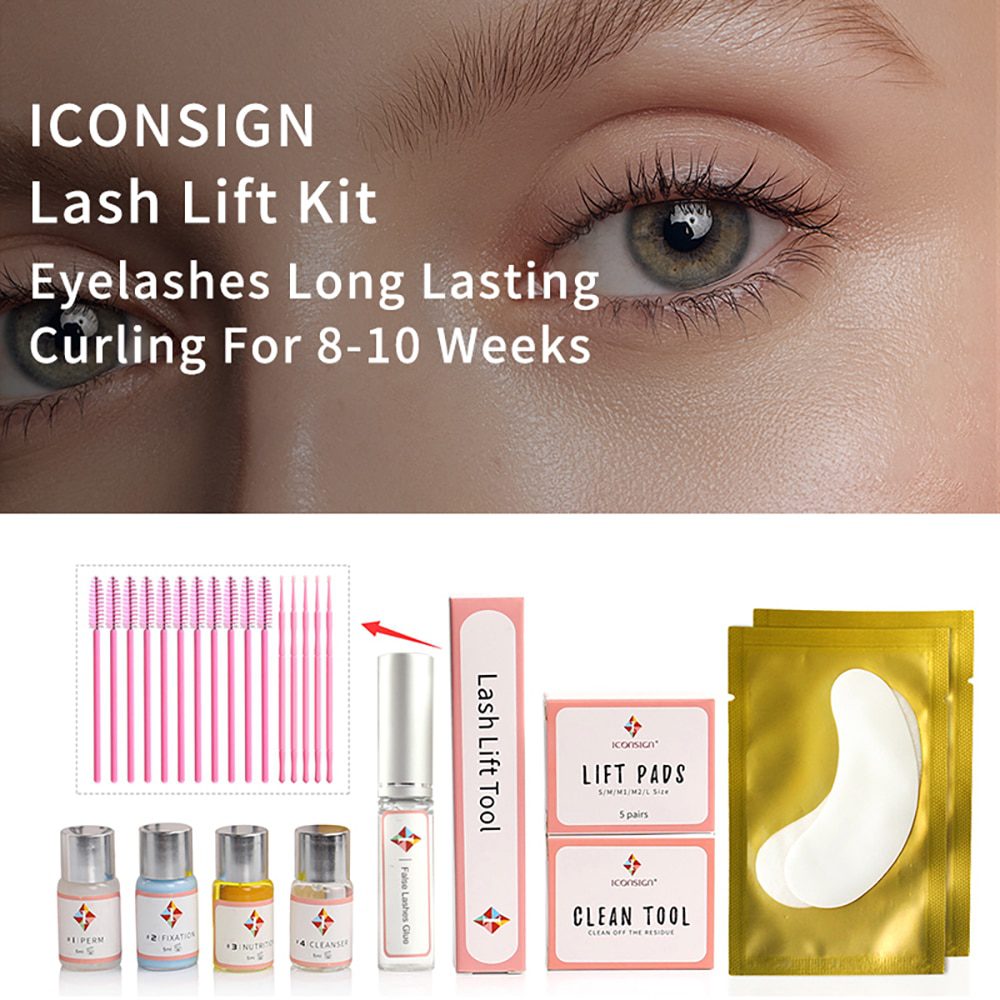 New arrival Upgrade Version Iconsign lash lift kit eyelash lifting set full professional eyelash lift make up for eyelash growth New arrival Upgrade Version Iconsign lash lift kit eyelash lifting set full professional eyelash lift make up for eyelash growth