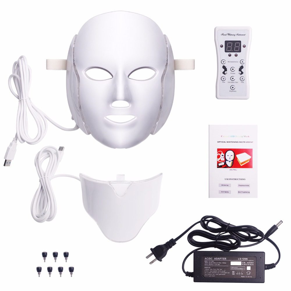 Foreverlily 7 Colors Led Facial Mask Led Korean Photon Therapy Face Mask Machine Light Therapy Acne Mask Neck Beauty Led Mask Foreverlily 7 Colors Led Facial Mask Led Korean Photon Therapy Face Mask Machine Light Therapy Acne Mask Neck Beauty Led Mask
