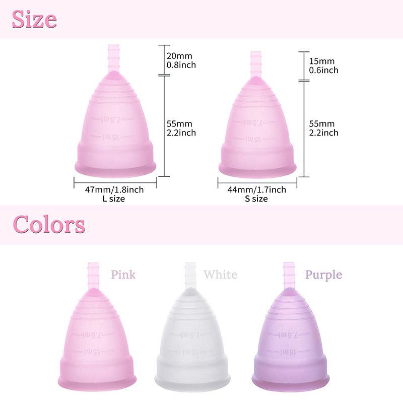 Women Copa Menstrual Cup Lady Period Cup Medical Grade Silicone Menstrual Cups for Women Feminine Hygiene Women Copa Menstrual Cup Lady Period Cup Medical Grade Silicone Menstrual Cups for Women Feminine Hygiene