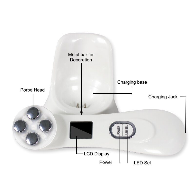 Ultrasonic Skin Scrubber Facial Cleansing Peeling Machine Blackhead Remover Pore Cleaner EMS LED Anti Aging Facial Massager EMS Ultrasonic Skin Scrubber Facial Cleansing Peeling Machine Blackhead Remover Pore Cleaner EMS LED Anti Aging Facial Massager EMS