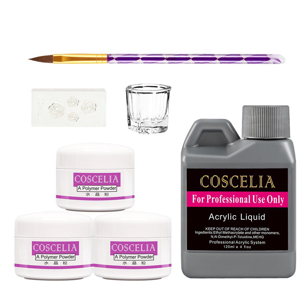 Full Nail Manicure Set Pro Acrylic Kit With Drill Machine Acrylic Liquid Nail Glue Glitter Powder Nail Tips Nail Art Tool Kit Full Nail Manicure Set Pro Acrylic Kit With Drill Machine Acrylic Liquid Nail Glue Glitter Powder Nail Tips Nail Art Tool Kit