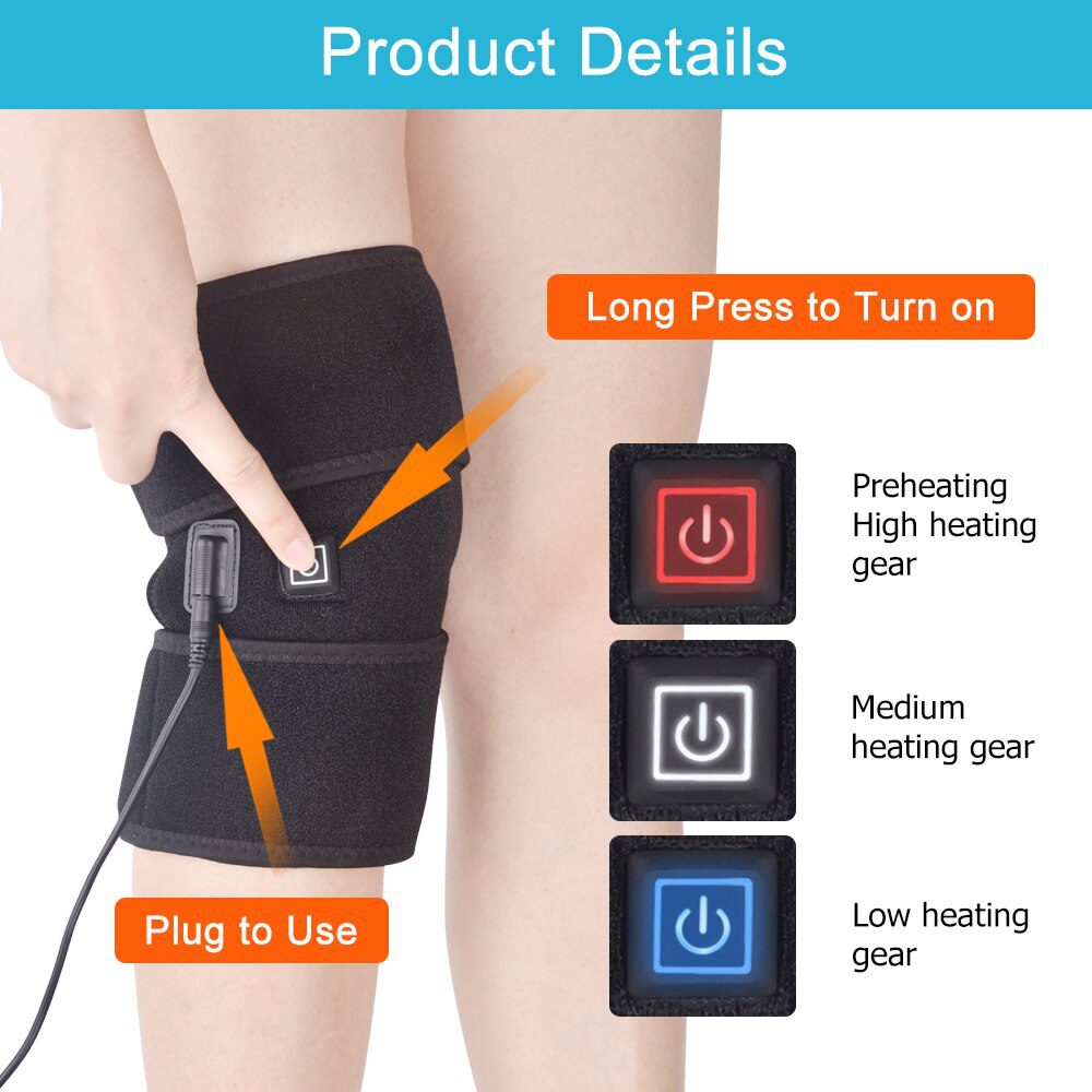 AGDOAD Arthritis Knee Support Brace Infrared Heating Therapy Kneepad for Relieve Knee Joint Pain Knee Rehabilitation Dropship AGDOAD Arthritis Knee Support Brace Infrared Heating Therapy Kneepad for Relieve Knee Joint Pain Knee Rehabilitation Dropship