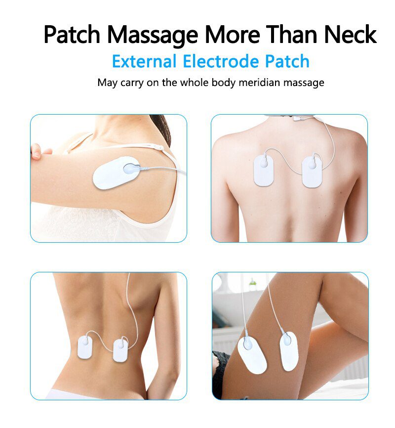 Electric Neck Massager & Pulse Back 6 Modes Power Control Far Infrared Heating Pain Relief Tool Health Care Relaxation Machine Electric Neck Massager & Pulse Back 6 Modes Power Control Far Infrared Heating Pain Relief Tool Health Care Relaxation Machine