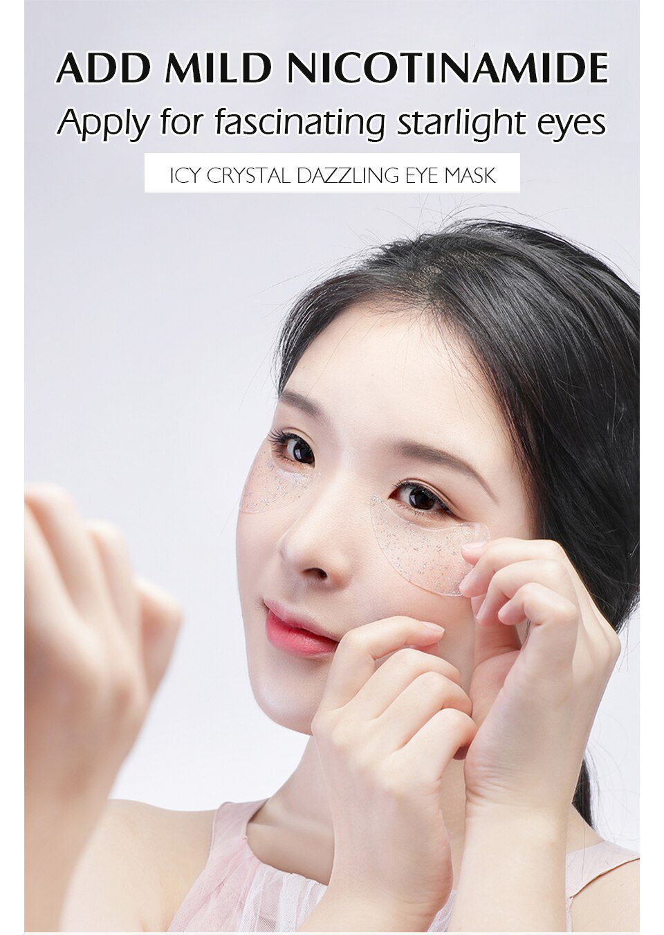 MEIKING Eye Patches 60 Pcs Hyaluronic Acid Nicotinamide Remover Dark Circles Anti-wrinkle Mask Under The Eyes Of Korea MEIKING Eye Patches 60 Pcs Hyaluronic Acid Nicotinamide Remover Dark Circles Anti-wrinkle Mask Under The Eyes Of Korea
