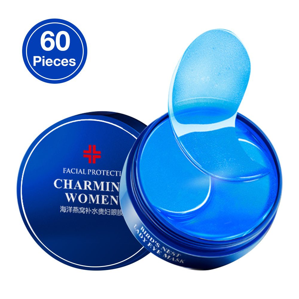 60pcs Hyaluronic Acid Repair Eye Patches Remove Dark Circles Moisturizing Eye Mask Crystal Collagen Gel Mask Eye Skin Care 60pcs Hyaluronic Acid Repair Eye Patches Remove Dark Circles Moisturizing Eye Mask Crystal Collagen Gel Mask Eye Skin Care