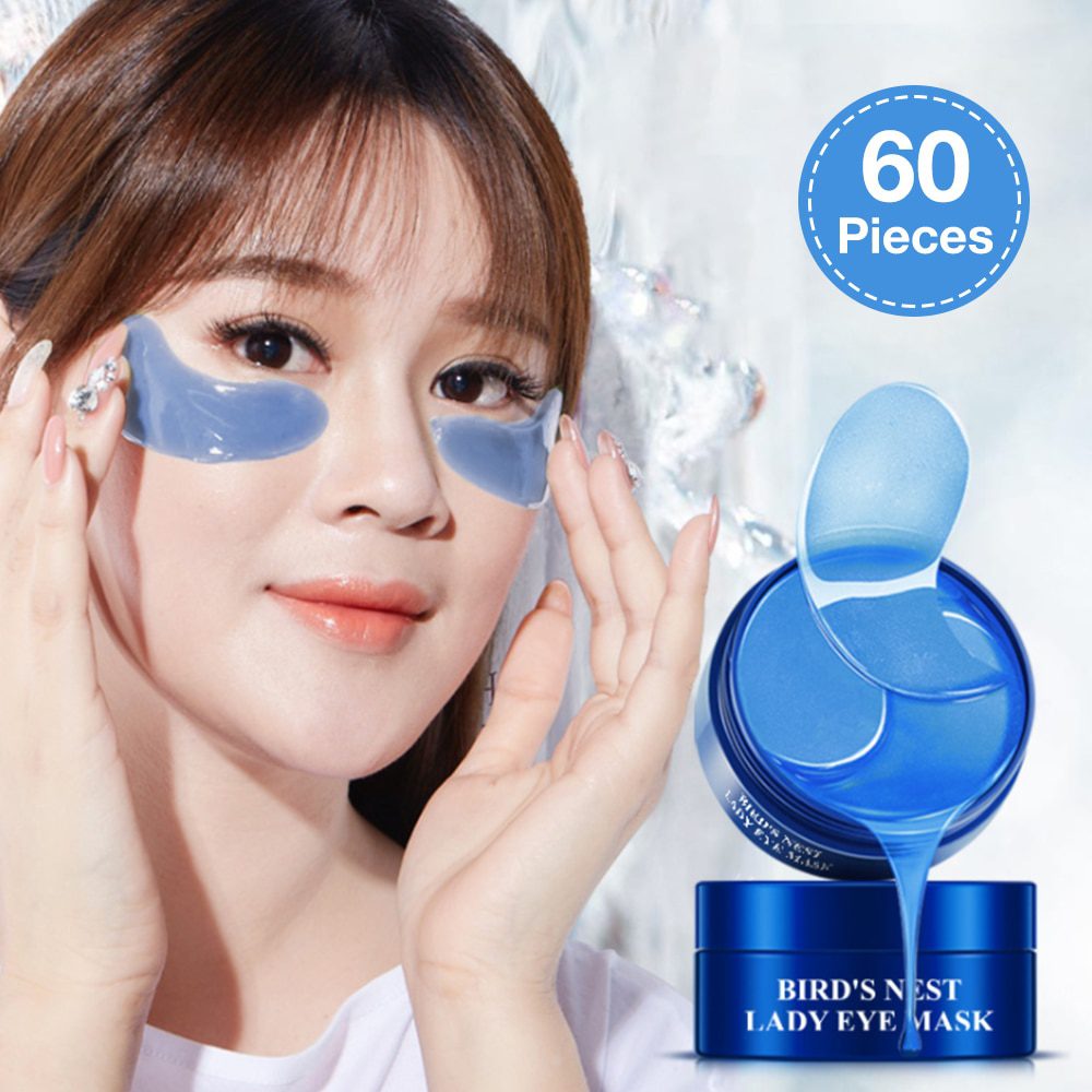 60pcs Hyaluronic Acid Repair Eye Patches Remove Dark Circles Moisturizing Eye Mask Crystal Collagen Gel Mask Eye Skin Care 60pcs Hyaluronic Acid Repair Eye Patches Remove Dark Circles Moisturizing Eye Mask Crystal Collagen Gel Mask Eye Skin Care