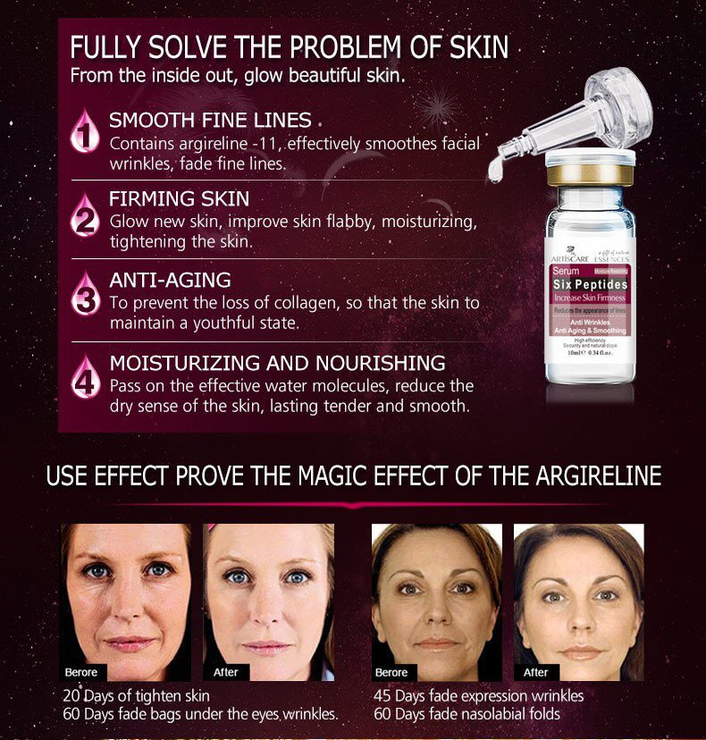 ARTISCARE serum for face whitening anti winkles 8pcs/lot hyaluronic acid essence vitamin c serum facial acne treatment skin care ARTISCARE serum for face whitening anti winkles 8pcs/lot hyaluronic acid essence vitamin c serum facial acne treatment skin care