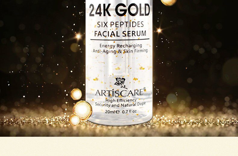 ARTISCARE Vitamin C Serum+Six Peptides Serum 24K Gold+Hyaluronic Acid Serum Anti-Aging Moisturizing Skin Care Whitening Brighten ARTISCARE Vitamin C Serum+Six Peptides Serum 24K Gold+Hyaluronic Acid Serum Anti-Aging Moisturizing Skin Care Whitening Brighten