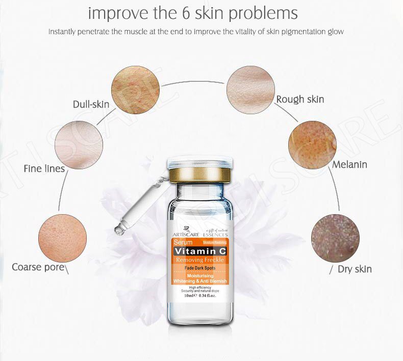 ARTISCARE Vitamin C Serum+Six Peptides Serum 24K Gold+Hyaluronic Acid Serum Anti-Aging Moisturizing Skin Care Whitening Brighten ARTISCARE Vitamin C Serum+Six Peptides Serum 24K Gold+Hyaluronic Acid Serum Anti-Aging Moisturizing Skin Care Whitening Brighten