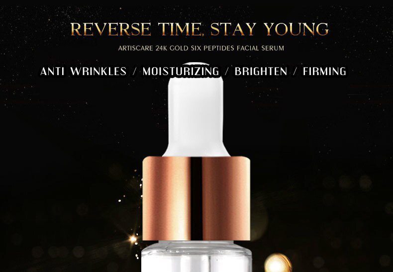 ARTISCARE Vitamin C Serum+Six Peptides Serum 24K Gold+Hyaluronic Acid Serum Anti-Aging Moisturizing Skin Care Whitening Brighten ARTISCARE Vitamin C Serum+Six Peptides Serum 24K Gold+Hyaluronic Acid Serum Anti-Aging Moisturizing Skin Care Whitening Brighten