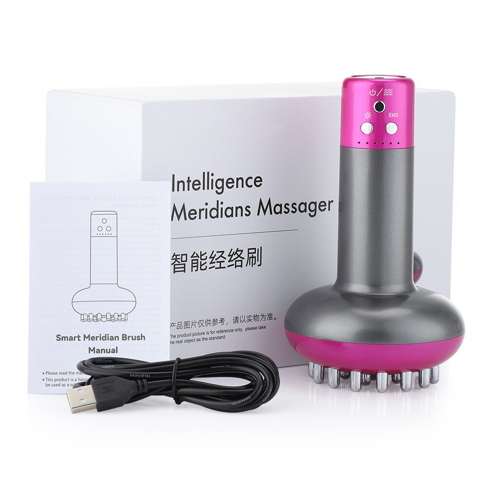 Electric Lymphatic Drainage Machine Meridian Body Massage Brush Microcurrent Anti Cellulite Guasha Physiotherapy Apparatus Electric Lymphatic Drainage Machine Meridian Body Massage Brush Microcurrent Anti Cellulite Guasha Physiotherapy Apparatus