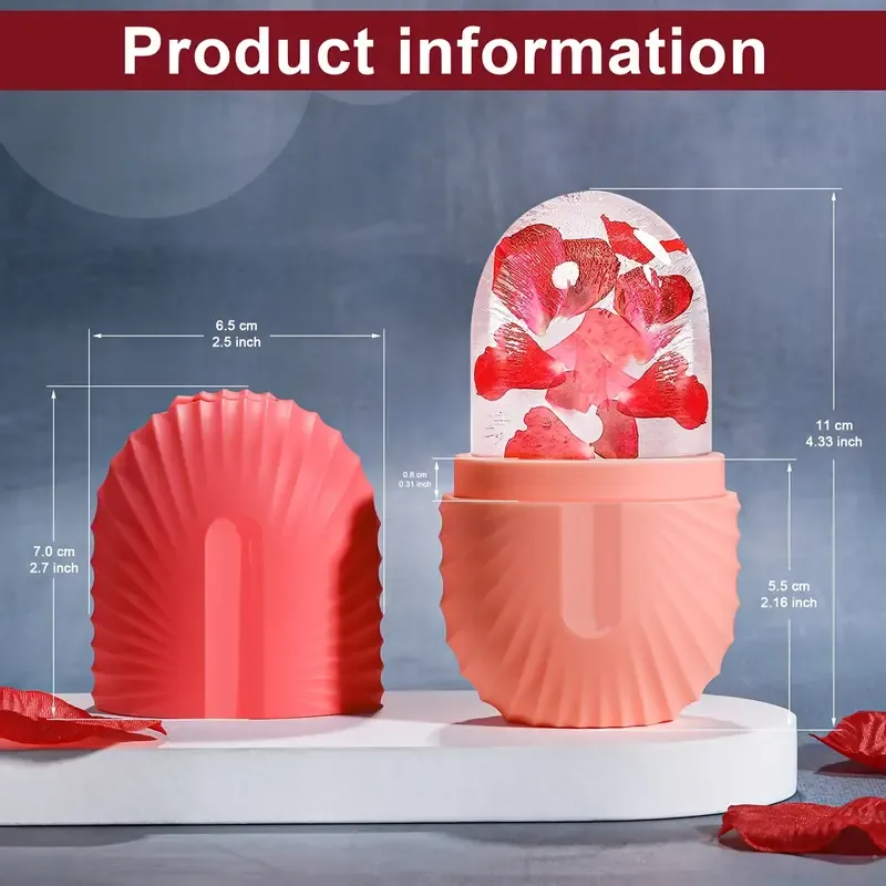 Ice Facial Roller Skin Care Beauty Lifting Contouring Tools Ice Cube Trays Ice Globe Balls Face Massager Skin Care Tool Ice Facial Roller Skin Care Beauty Lifting Contouring Tools Ice Cube Trays Ice Globe Balls Face Massager Skin Care Tool