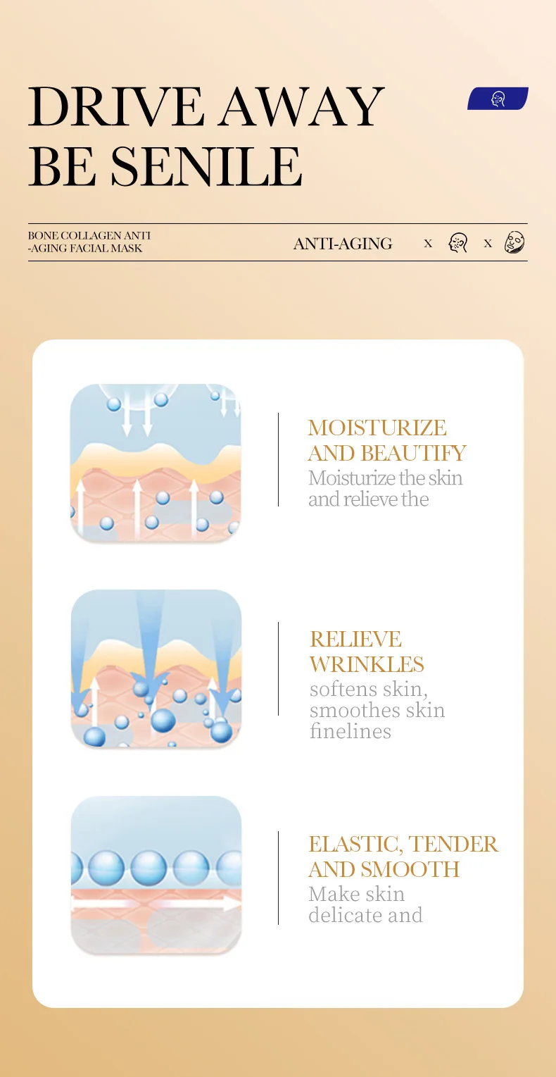 10pcs SADOER Collagen Face Mask Moisturizing Firming Hydrating Brightening skincare Face Sheet Mask Facial Masks Skin Care 10pcs SADOER Collagen Face Mask Moisturizing Firming Hydrating Brightening skincare Face Sheet Mask Facial Masks Skin Care