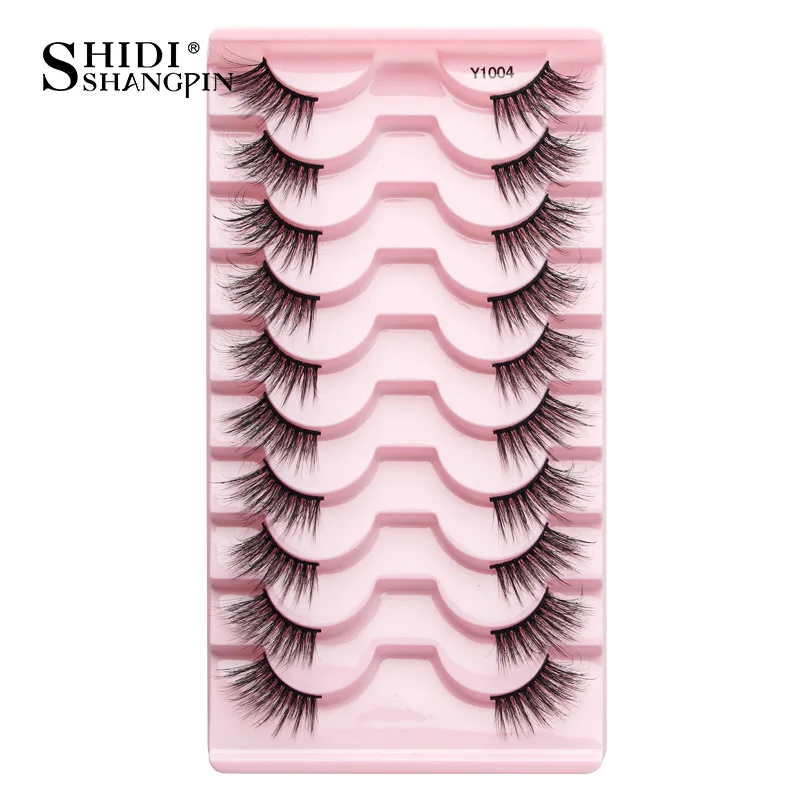 Half Fake Eyelashes 5/10 Half Lashes Soft Natural Cat Eye Lashes Makeup Tool Extension Fluffy Faux Cils maquiagem Half Lashes Half Fake Eyelashes 5/10 Half Lashes Soft Natural Cat Eye Lashes Makeup Tool Extension Fluffy Faux Cils maquiagem Half Lashes