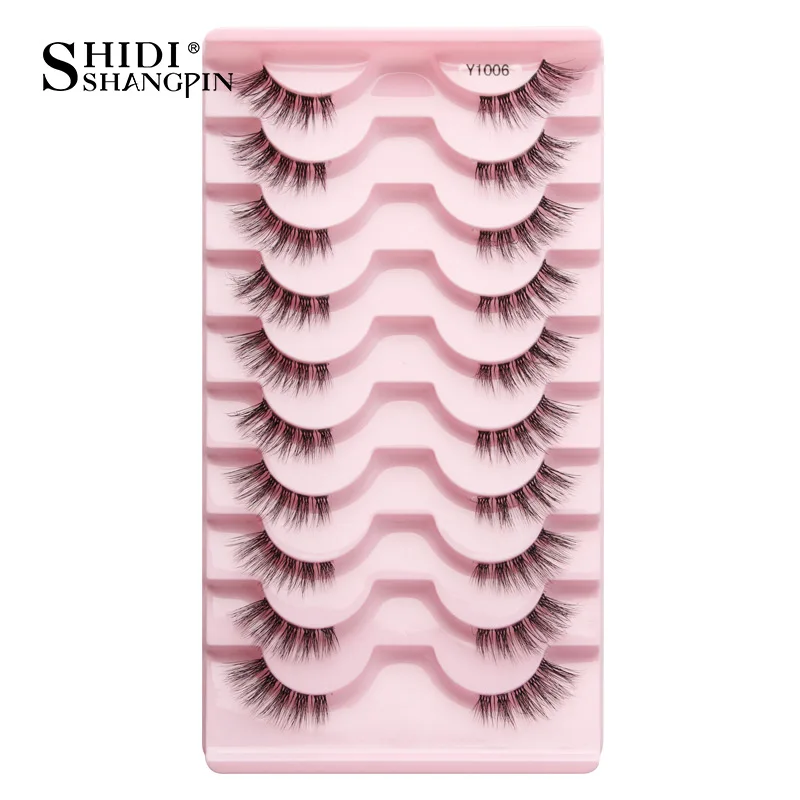 Half Fake Eyelashes 5/10 Half Lashes Soft Natural Cat Eye Lashes Makeup Tool Extension Fluffy Faux Cils maquiagem Half Lashes Half Fake Eyelashes 5/10 Half Lashes Soft Natural Cat Eye Lashes Makeup Tool Extension Fluffy Faux Cils maquiagem Half Lashes