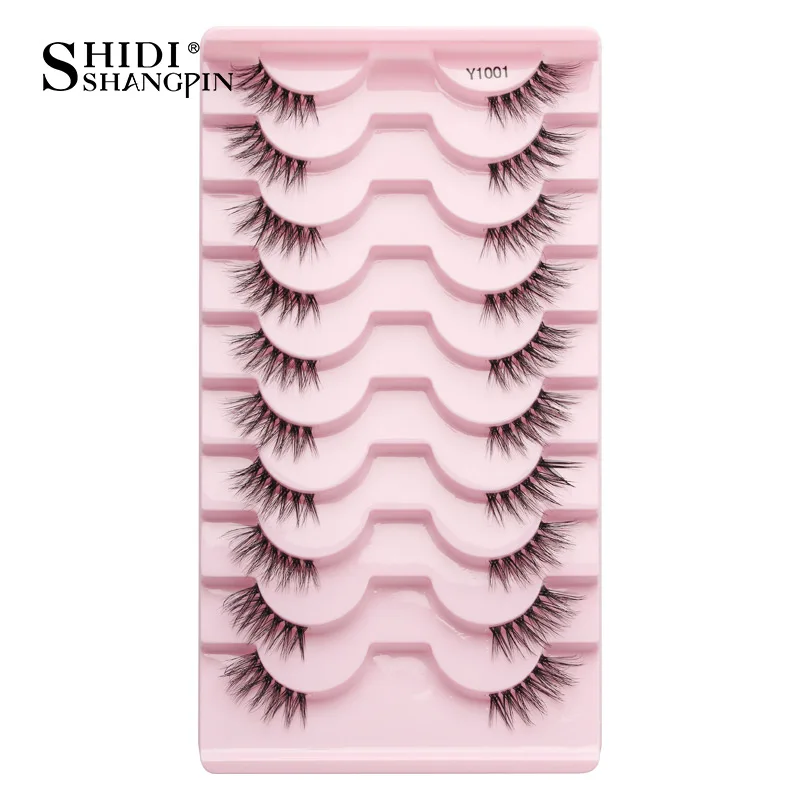 Half Fake Eyelashes 5/10 Half Lashes Soft Natural Cat Eye Lashes Makeup Tool Extension Fluffy Faux Cils maquiagem Half Lashes Half Fake Eyelashes 5/10 Half Lashes Soft Natural Cat Eye Lashes Makeup Tool Extension Fluffy Faux Cils maquiagem Half Lashes