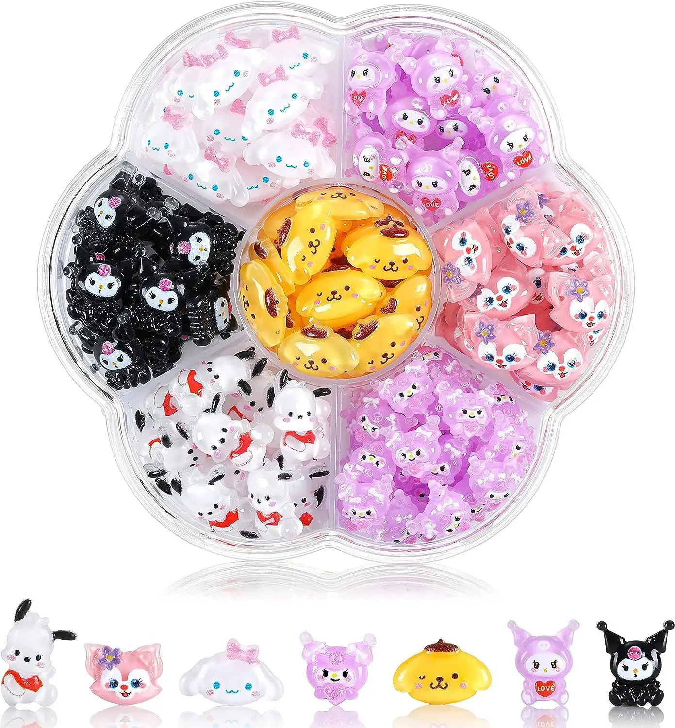 70PCs Kawaii Nail Art Charms canvas MINISO Sanrioed Hello Kitty Kuromi Nail Rhinestone Gems For Manicure DIY Crafts 70PCs Kawaii Nail Art Charms canvas MINISO Sanrioed Hello Kitty Kuromi Nail Rhinestone Gems For Manicure DIY Crafts