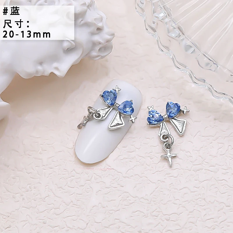10PCS Luxury Alloy Moon Star Asterism Nail Art Charms Starlight Jewelry Parts Accessories For Manicure Nails Decoration Supplies 10PCS Luxury Alloy Moon Star Asterism Nail Art Charms Starlight Jewelry Parts Accessories For Manicure Nails Decoration Supplies