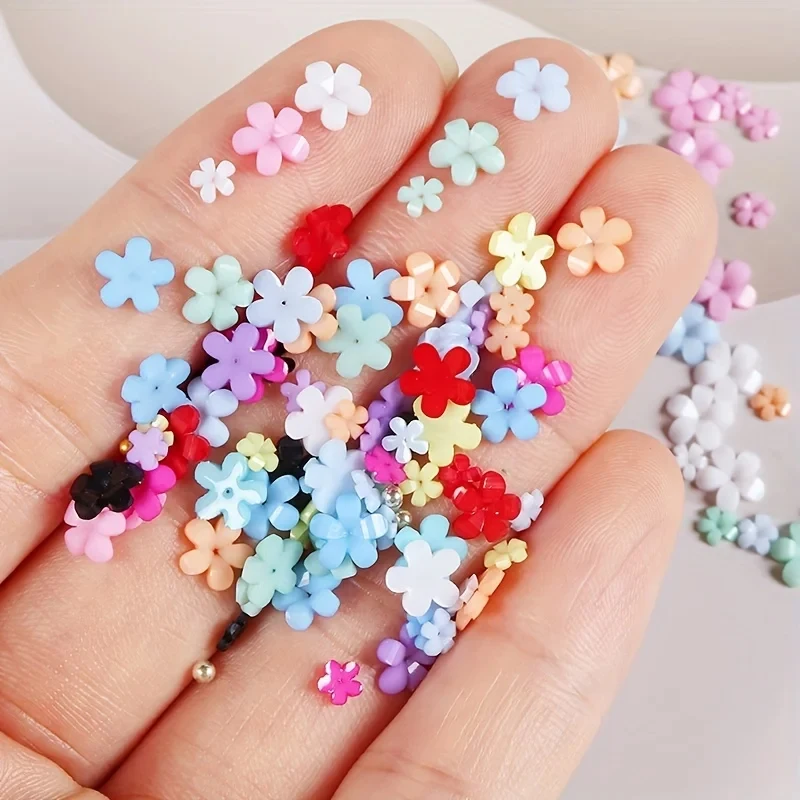 12 Colors 3D Flower Nail Charms with Silver/Gold Caviar Beads Nail Art Accessories for Women and Girls DIY Design 12 Colors 3D Flower Nail Charms with Silver/Gold Caviar Beads Nail Art Accessories for Women and Girls DIY Design