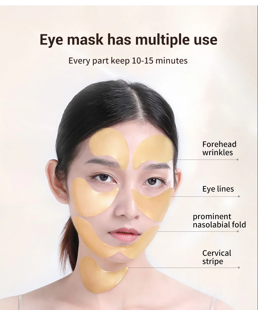 LANBENA Collagen Eye Patch Moisturizing Anti-aging Dark Circle Facial Mask Vitamin C Hyaluronic Retinol Eye Mask 60 Patches LANBENA Collagen Eye Patch Moisturizing Anti-aging Dark Circle Facial Mask Vitamin C Hyaluronic Retinol Eye Mask 60 Patches