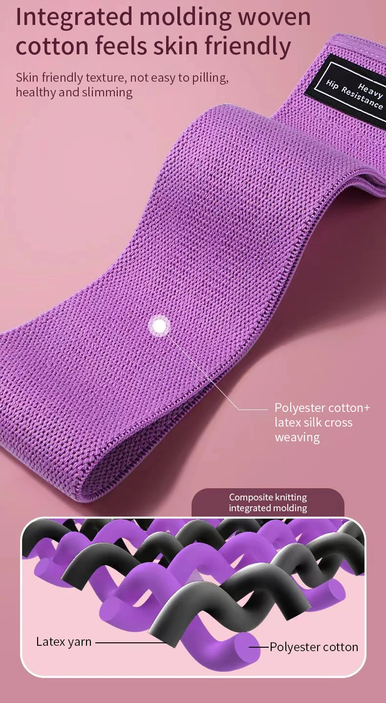 Fitness Resistance Band Buttocks Expansion Fitness Cloth Rubber Band Elastic Expander Suitable For Home Exercise Sport Equipment Fitness Resistance Band Buttocks Expansion Fitness Cloth Rubber Band Elastic Expander Suitable For Home Exercise Sport Equipment
