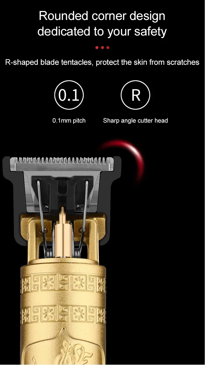 T9 Hair Clipper Beard Shaving Body Hair Trimmer Clippers Electric Hair Cutting Machine Professional Barber Men Trimmer Shaver T9 Hair Clipper Beard Shaving Body Hair Trimmer Clippers Electric Hair Cutting Machine Professional Barber Men Trimmer Shaver
