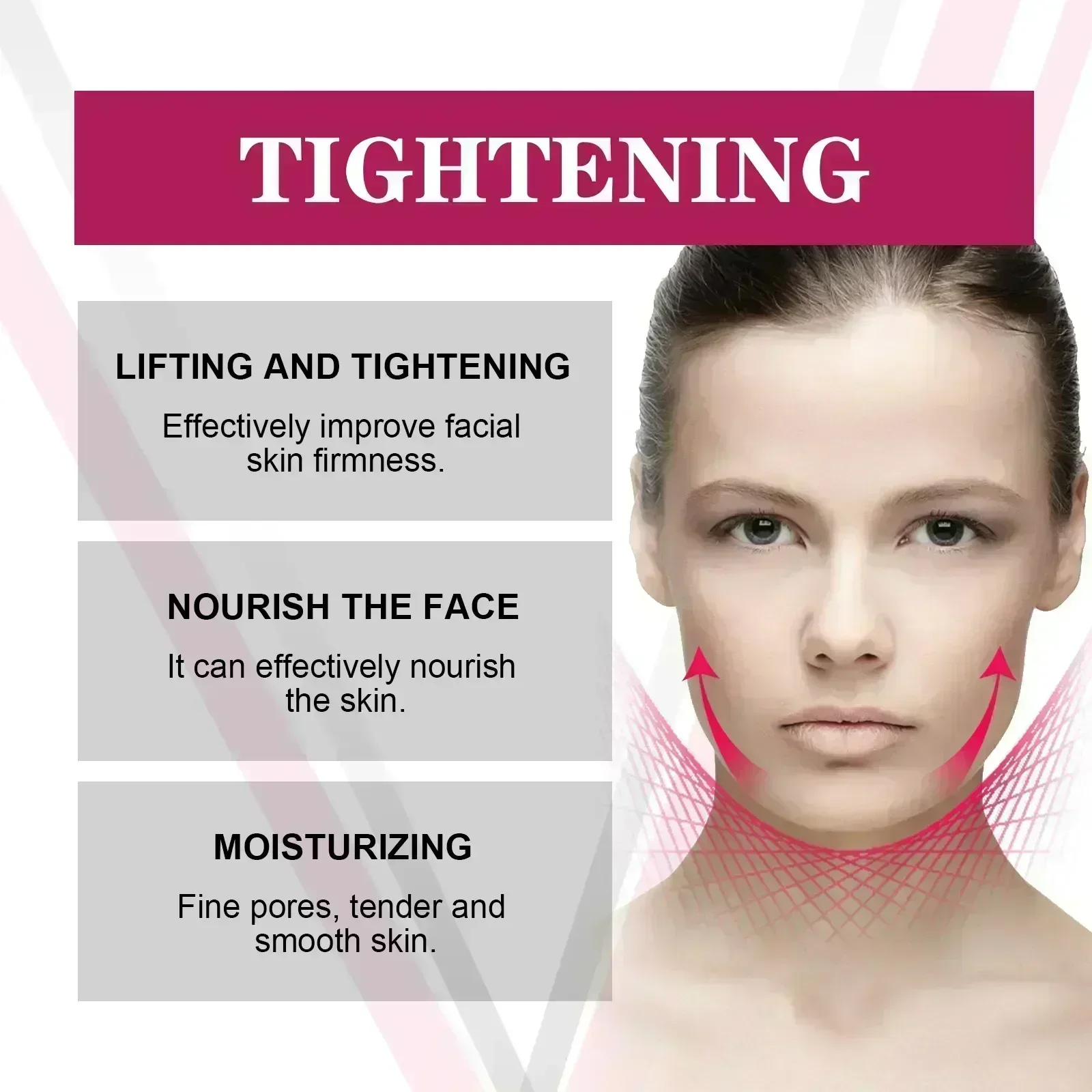 V-Shape Firming Face-lift Cream Removal Masseter Muscle Double Chin Face Fat Burning Anti-aging Products V-Shape Firming Face-lift Cream Removal Masseter Muscle Double Chin Face Fat Burning Anti-aging Products