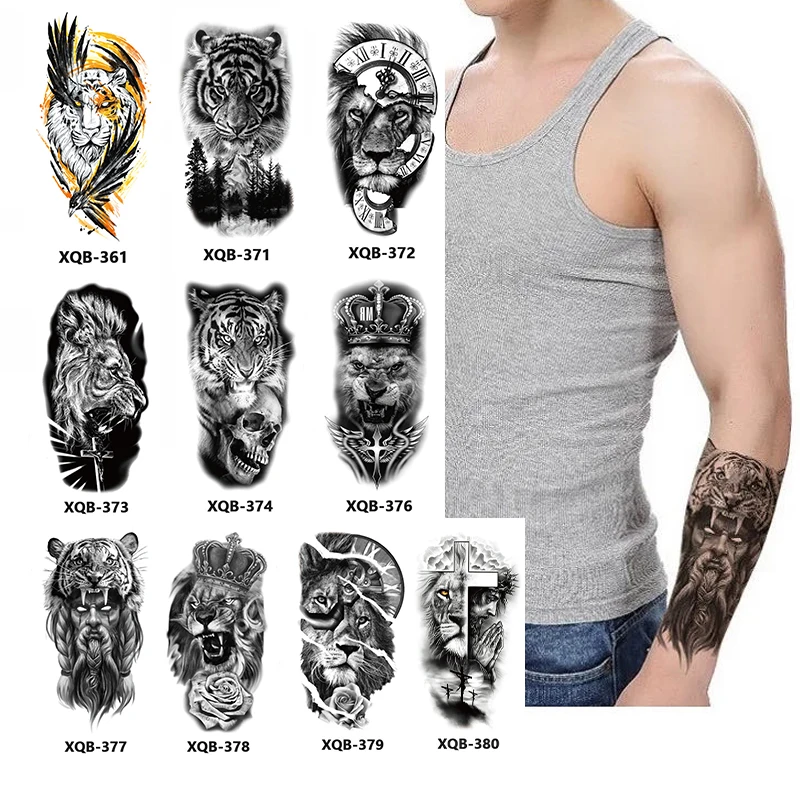 Waterproof Tattoo Stickers Body Small Arm Tattoo Stickers Animal Totem Men And Women Universal Tattoo Stickers Gift Decoration Waterproof Tattoo Stickers Body Small Arm Tattoo Stickers Animal Totem Men And Women Universal Tattoo Stickers Gift Decoration